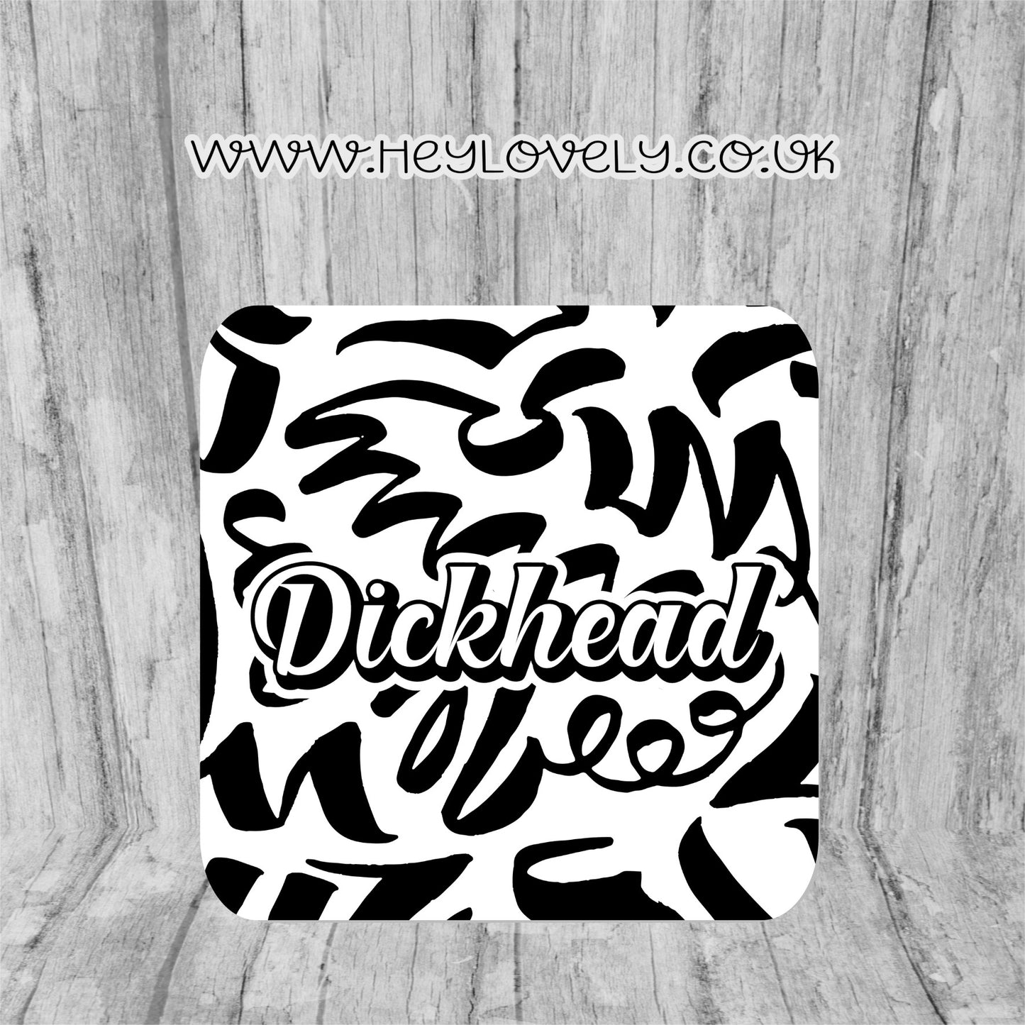 Sweary Mug Black & White Design