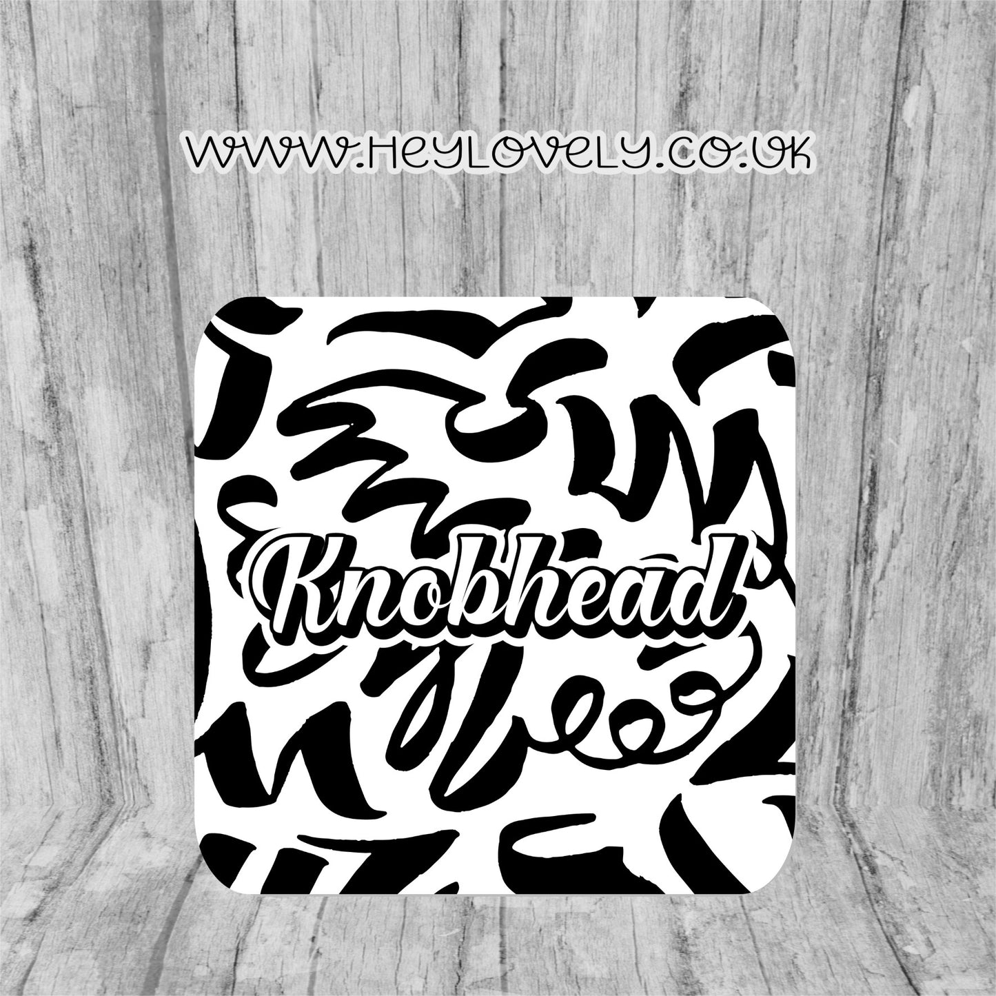 Sweary Mug Black & White Design
