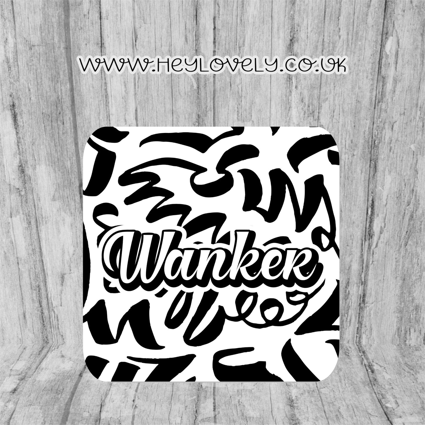 Sweary Mug Black & White Design