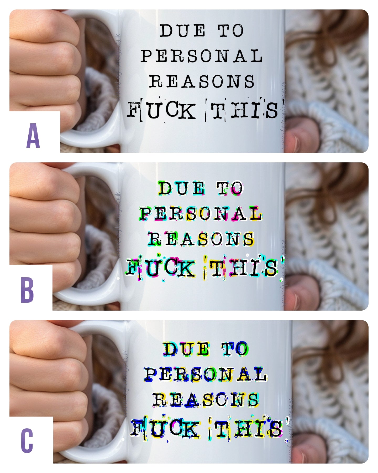 Due to personal reasons...
