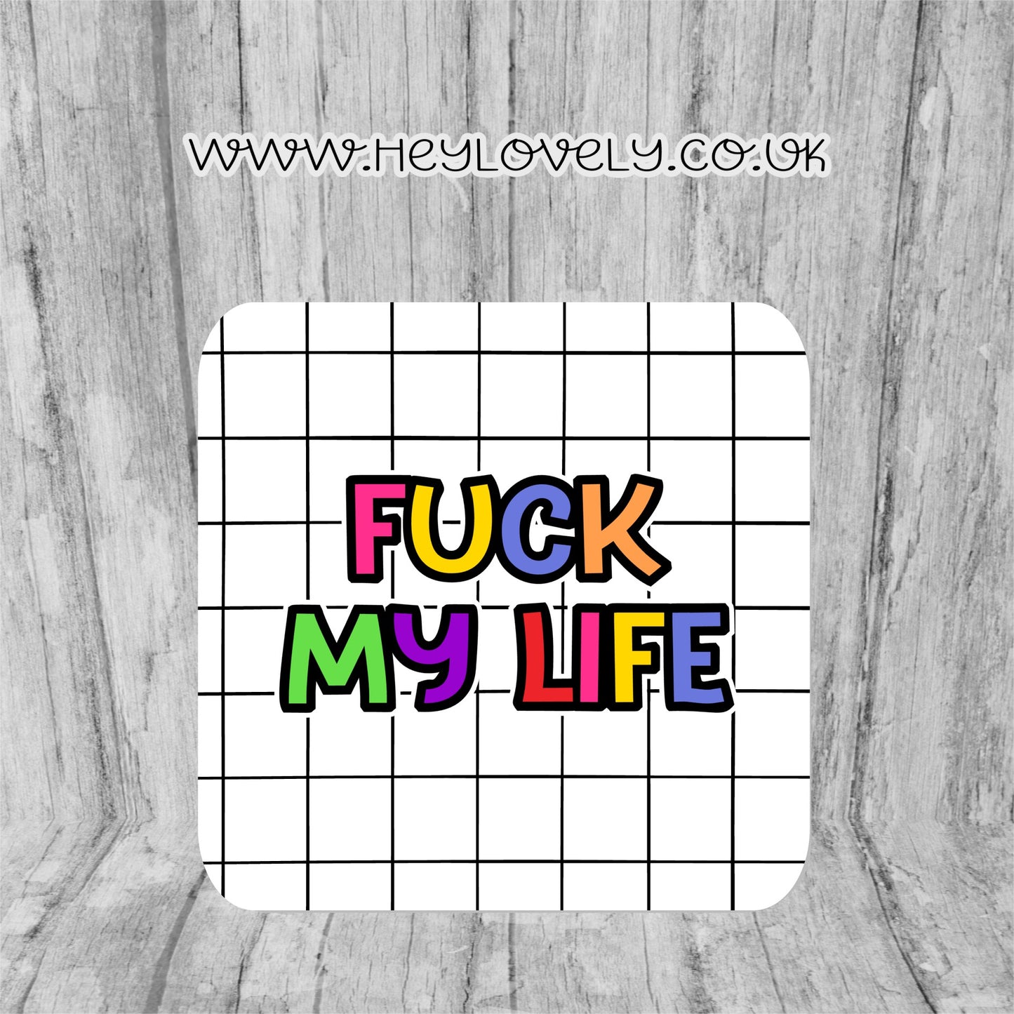 Sweary Mug Check Design