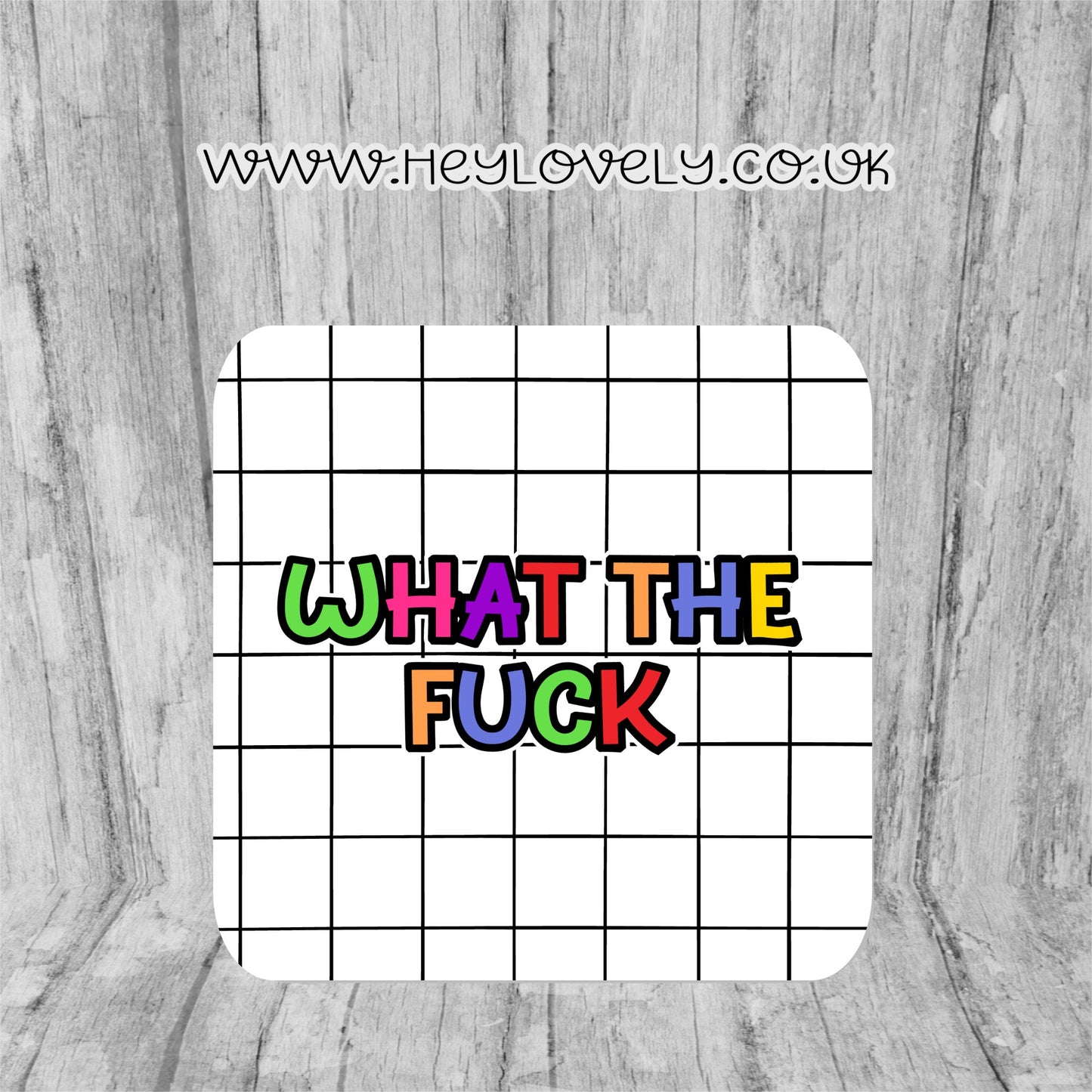 Sweary Mug Check Design