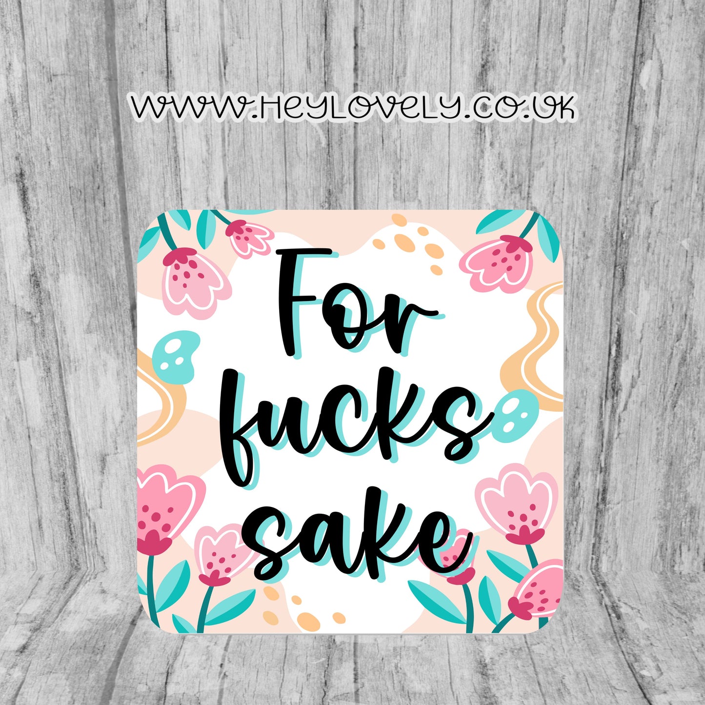 Sweary Mug Florals
