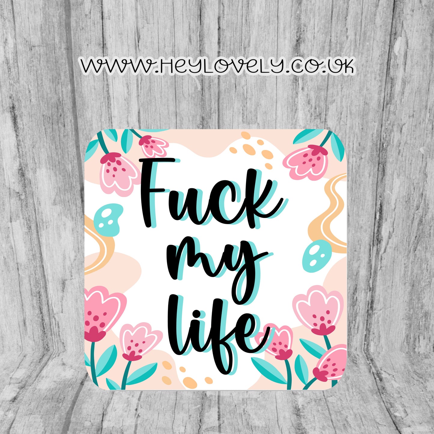 Sweary Mug Florals