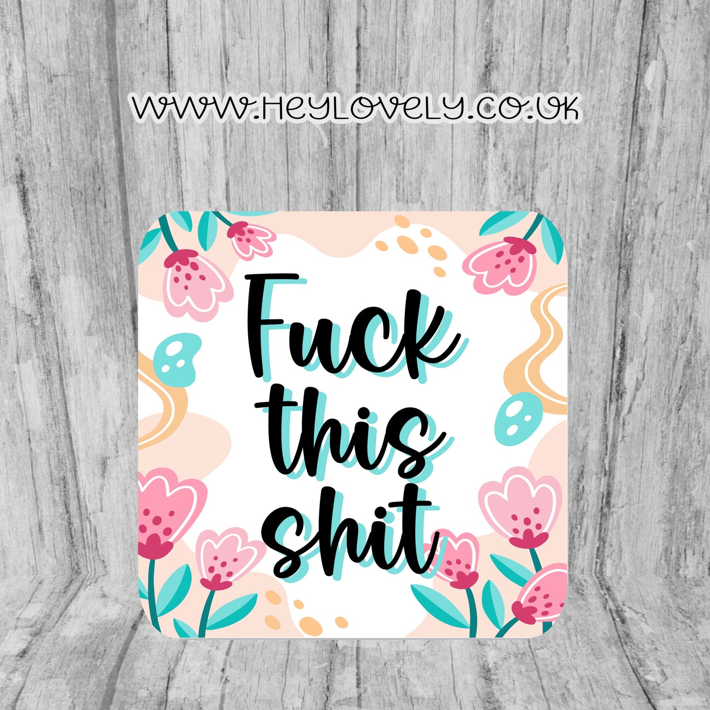 Sweary Mug Florals