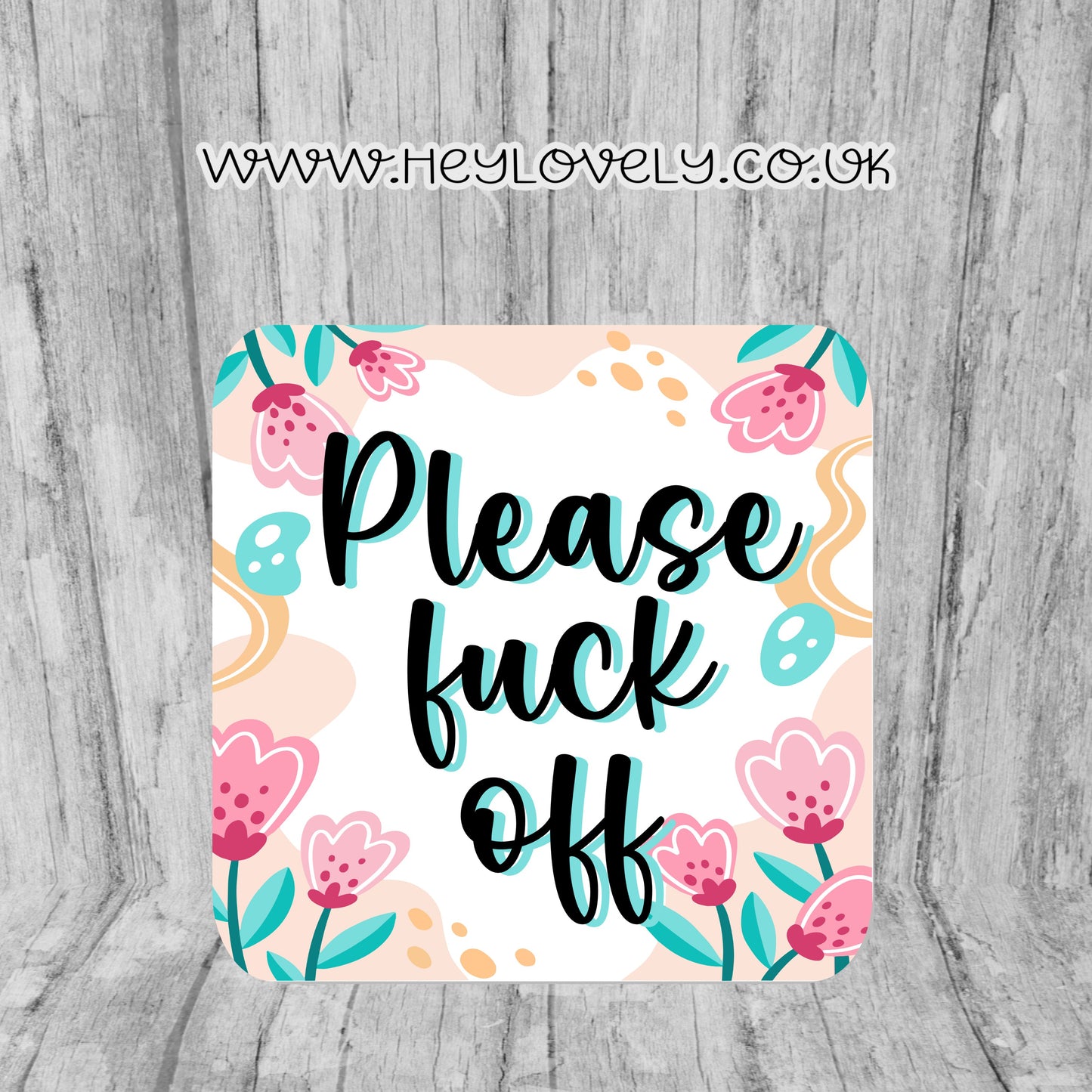 Sweary Mug Florals