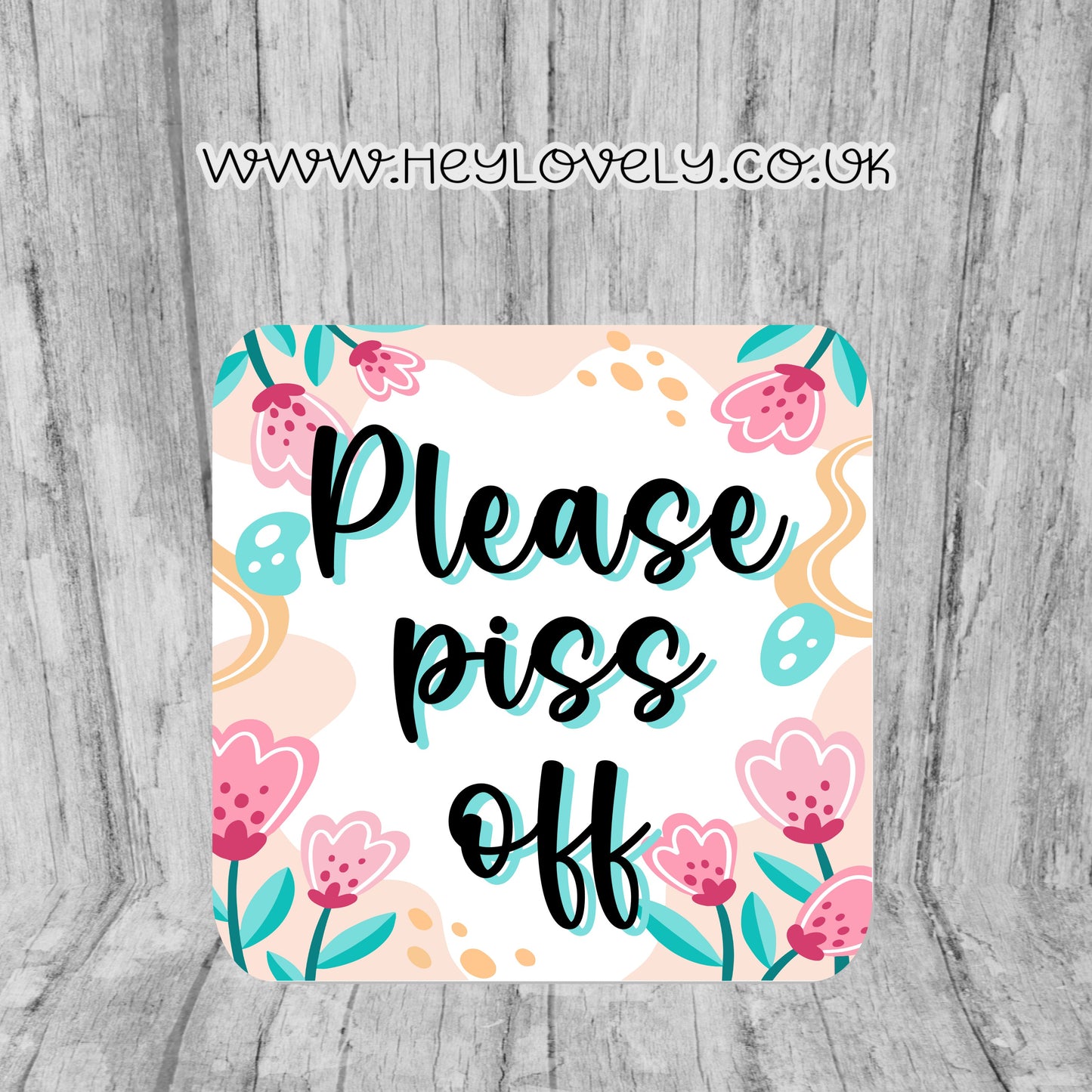 Sweary Mug Florals