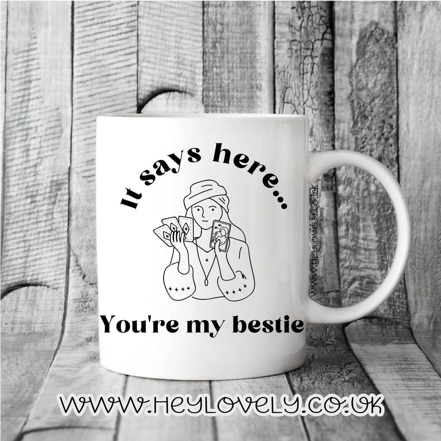 It says here.... mug