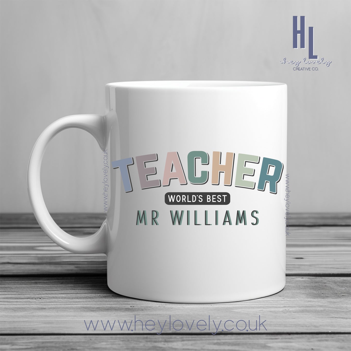 Worlds best teacher DES30