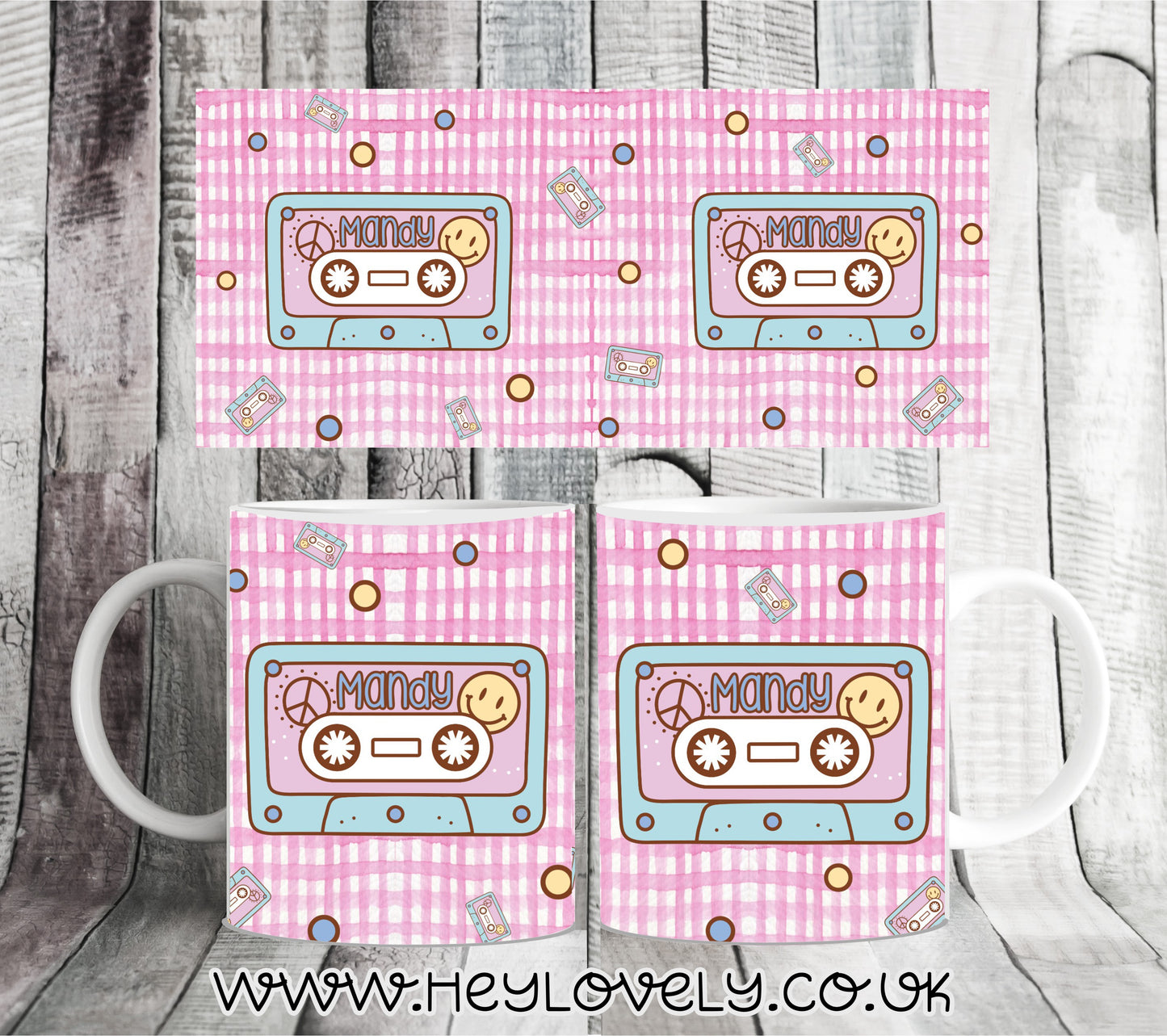 Smiley face cassette