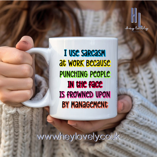 Sarcasm at work BW or Colours