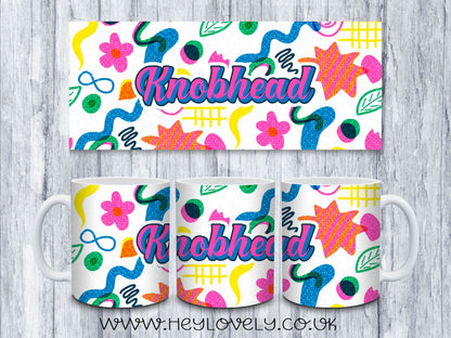 Sweary Mug Bright Design