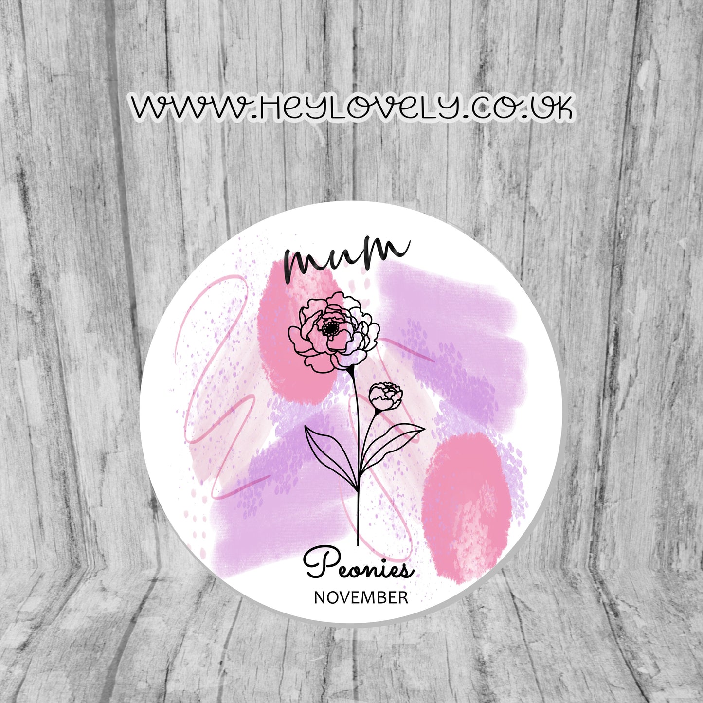 Birth Flower * November Peonies