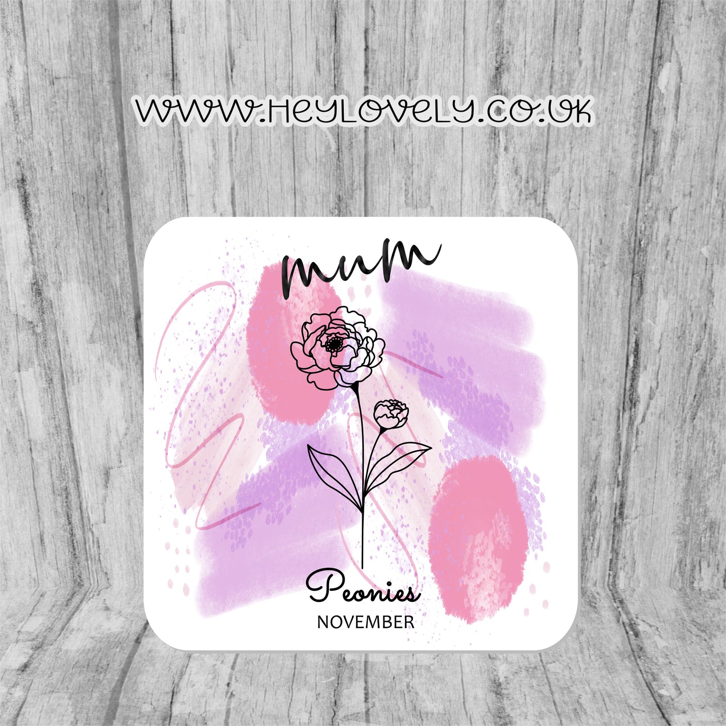 Birth Flower * November Peonies