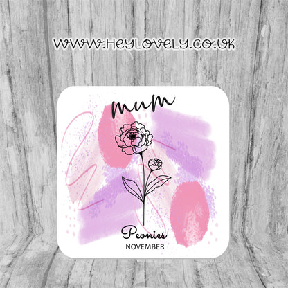 Birth Flower * November Peonies