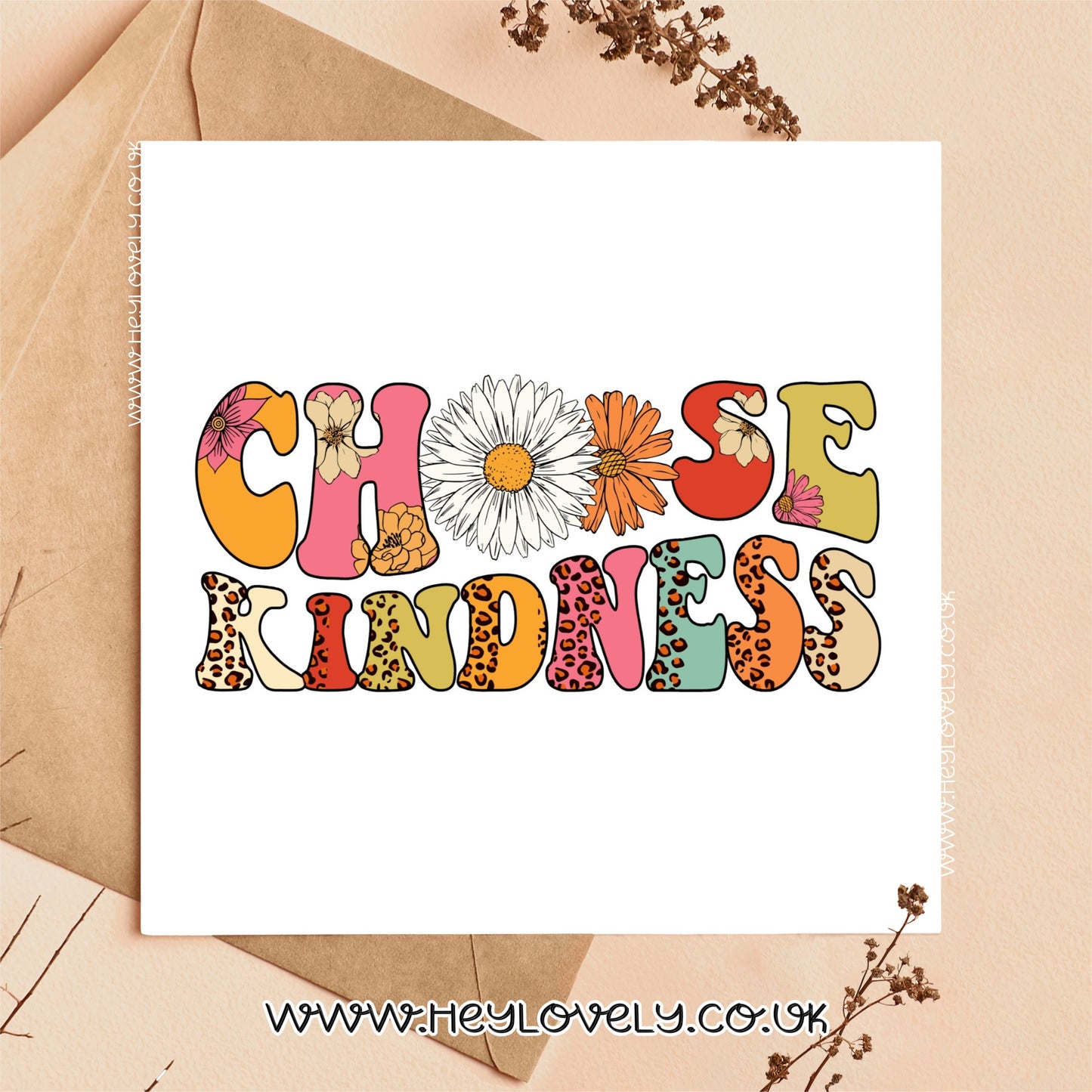 Choose kindness card