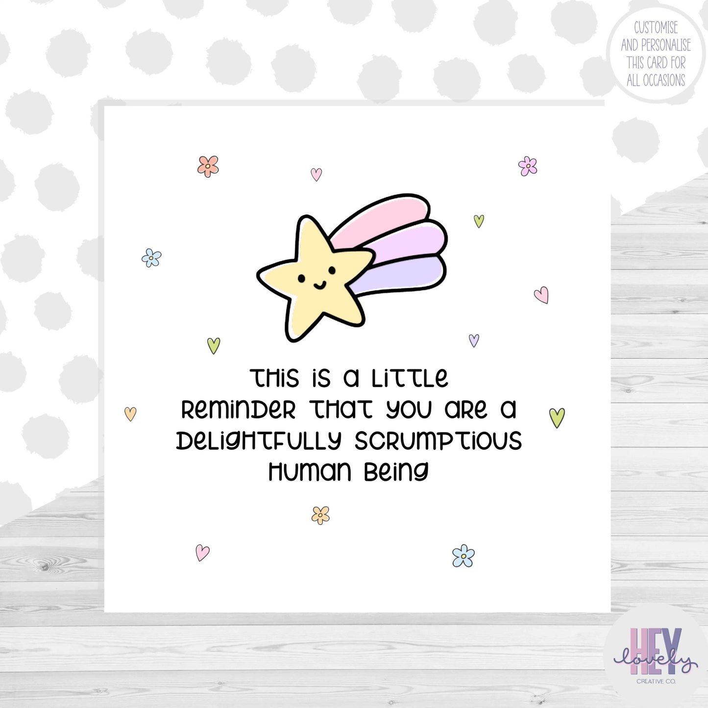 Scrumptious card