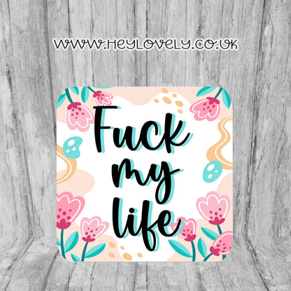 Sweary Mug Florals