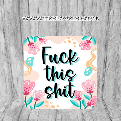 Sweary Mug Florals