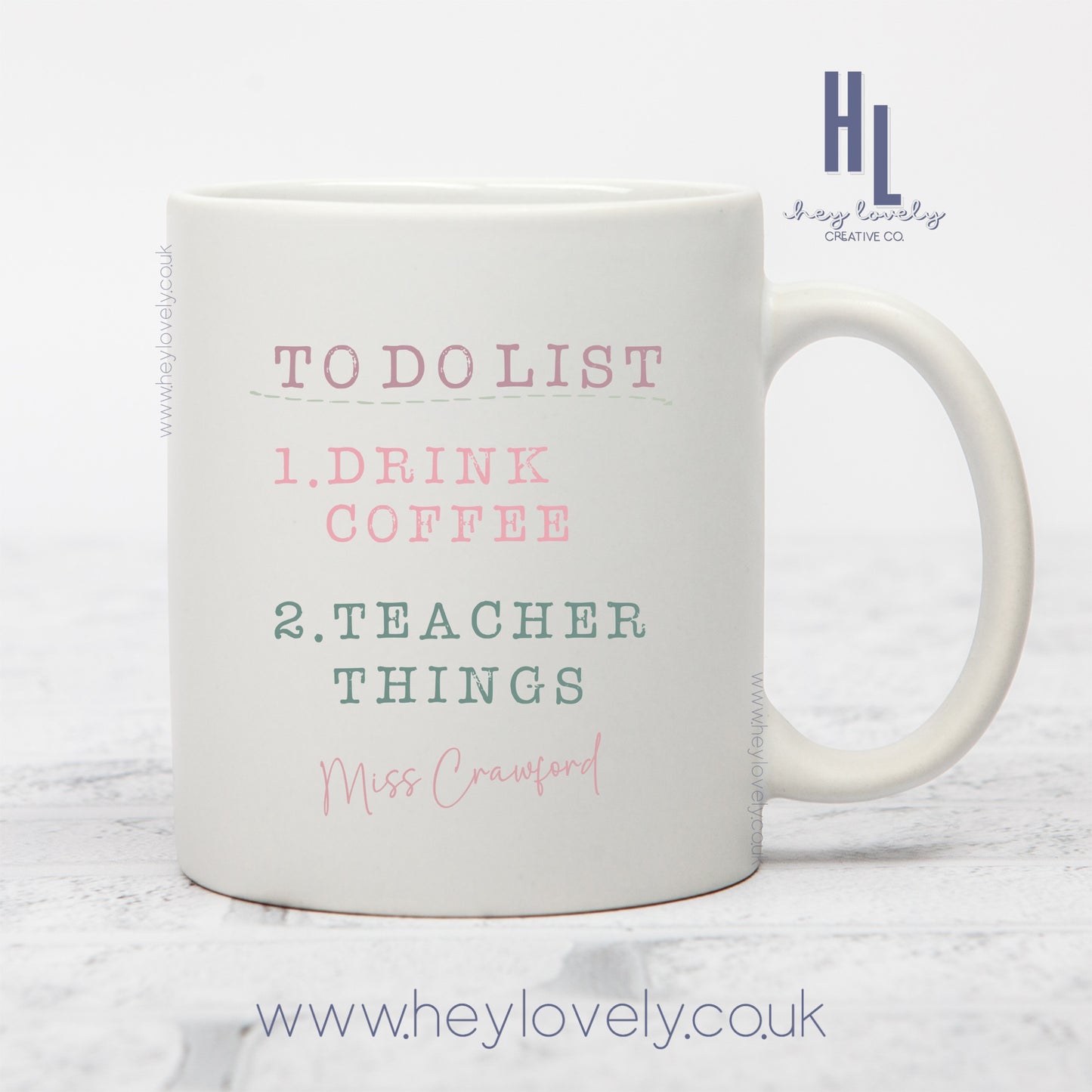 Teacher to do list coffee DES33