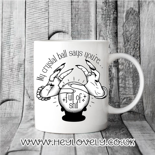 My crystal ball mug