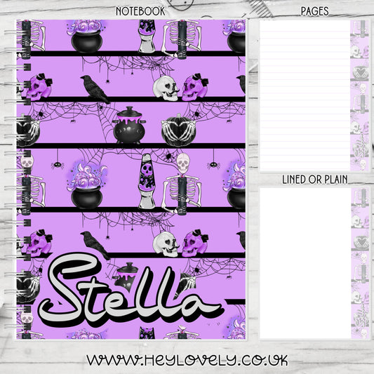 A6, A5 or A4 Wire Bound Notebook * Set 18