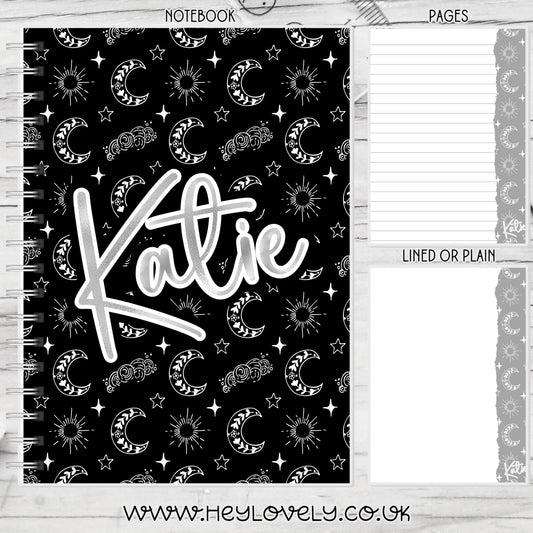 A6, A5 or A4 Wire Bound Notebook * Set 19