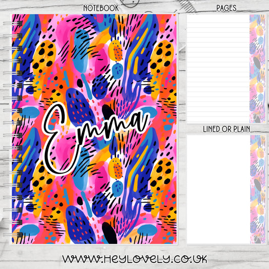 A6, A5 or A4 Wire Bound Notebook * Set 22