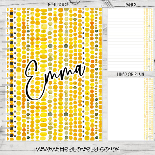 A6, A5 or A4 Wire Bound Notebook * Set 24