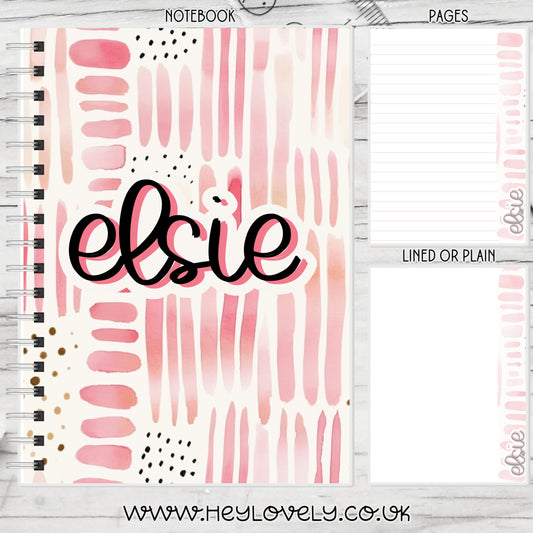 A6, A5 or A4 Wire Bound Notebook * Set 28