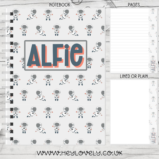 A6, A5 or A4 Wire Bound Notebook * Set 45