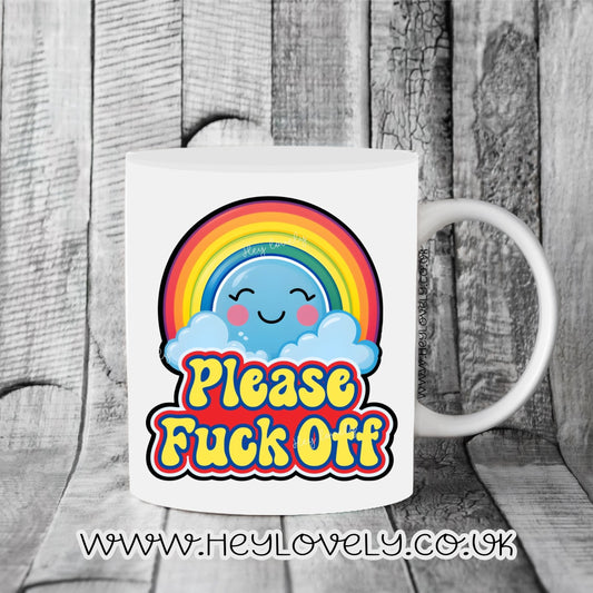 Please f**k off mug