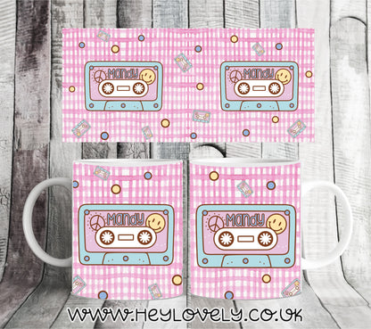 Smiley face cassette