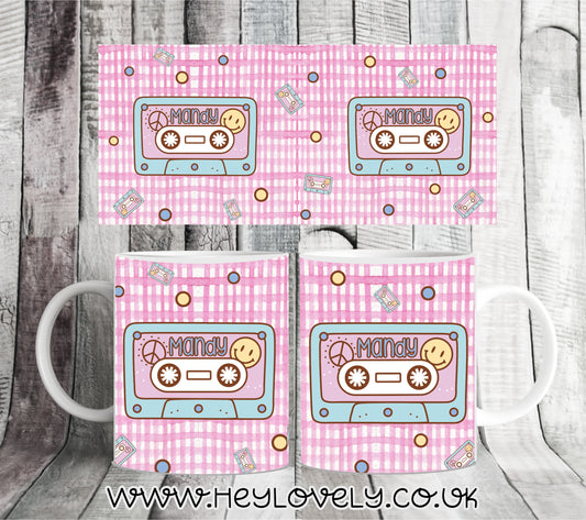 Smiley face cassette